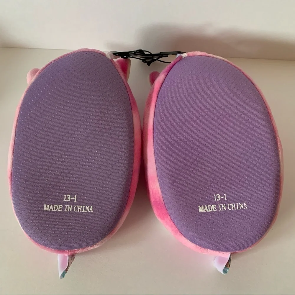NWT. SQUISHMALLOWS Lola The Unicorn Slippers